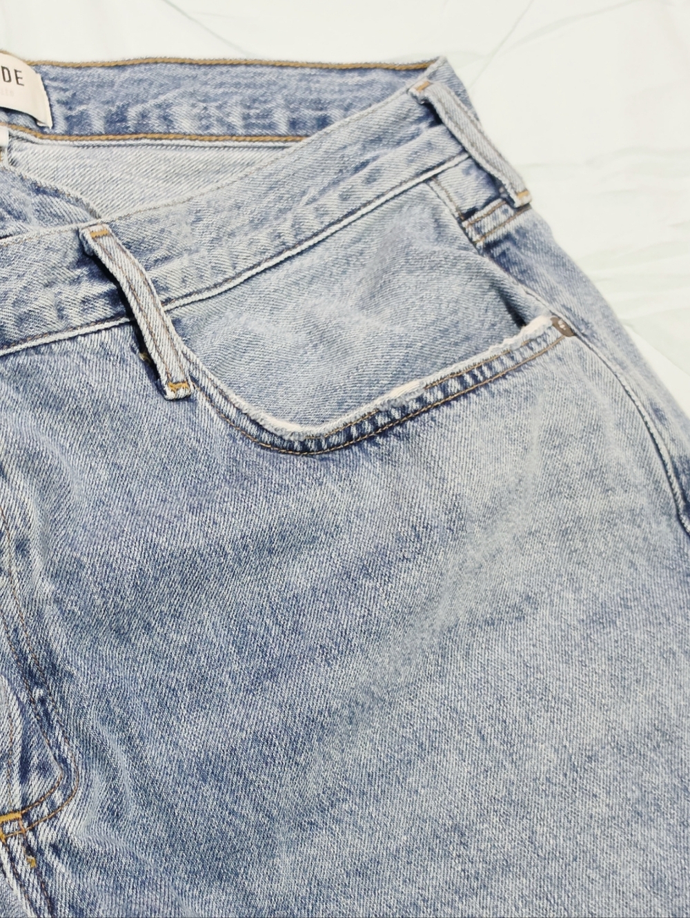 Agolde Criss Cross Upsized Jeans - Picture 6 of 11